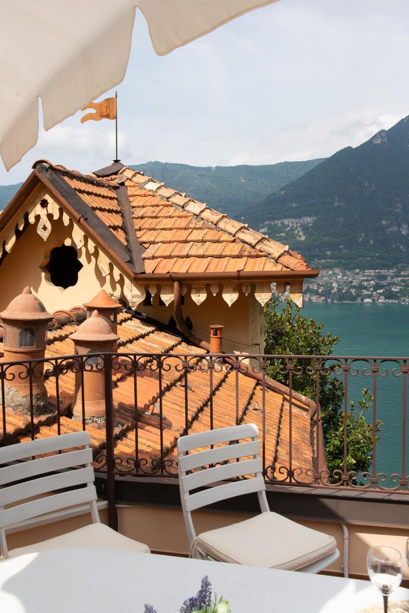Appartamento "Bella Vista" Sul Lago Di Como Faggeto Lario Exterior foto